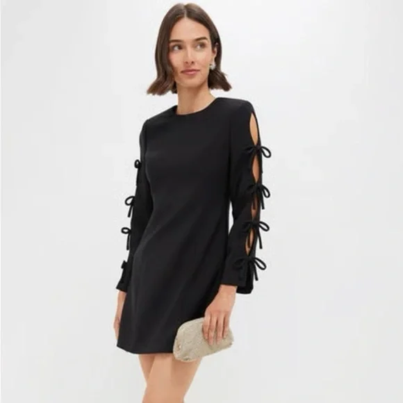 Tuckernuck | Dresses | Tuckernuck Black Bow Sleeve Belinda Mini Dress |  Poshmark